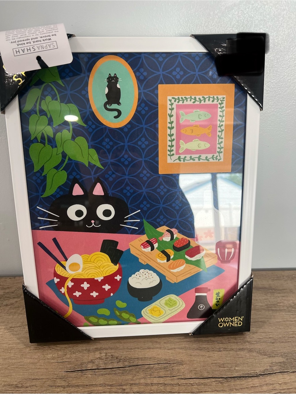 NEW- Sapna Shah - Sushi Cat